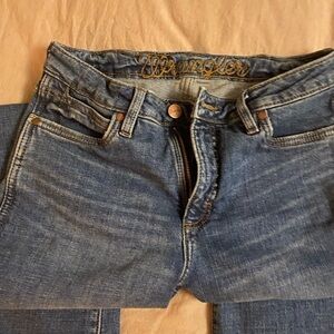 Women’s high rise wide leg wrangler